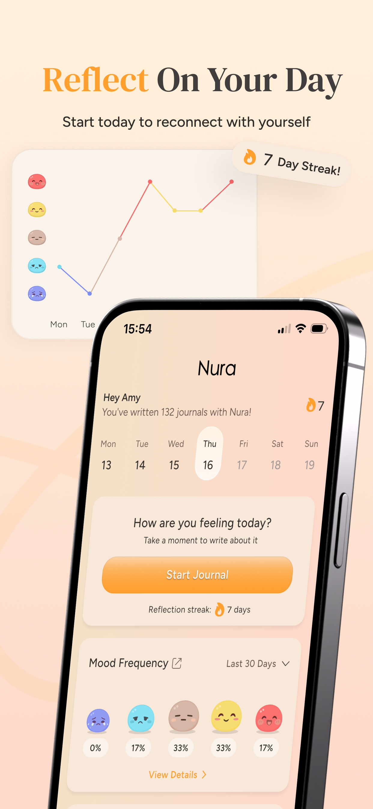 Nura: Insight Journal screenshot 2