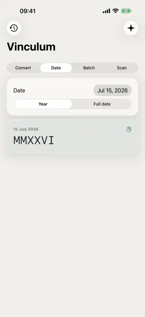 Vinculum: Roman Numerals screenshot 3