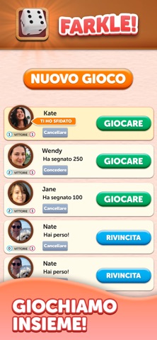 Farkle Dice Roll iPhone screenshot 2