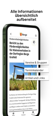 Gemeinde Berge iPhone screenshot 4