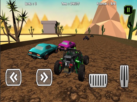 OFFROAD CAR VS DUNE BUGGY RACEのおすすめ画像2