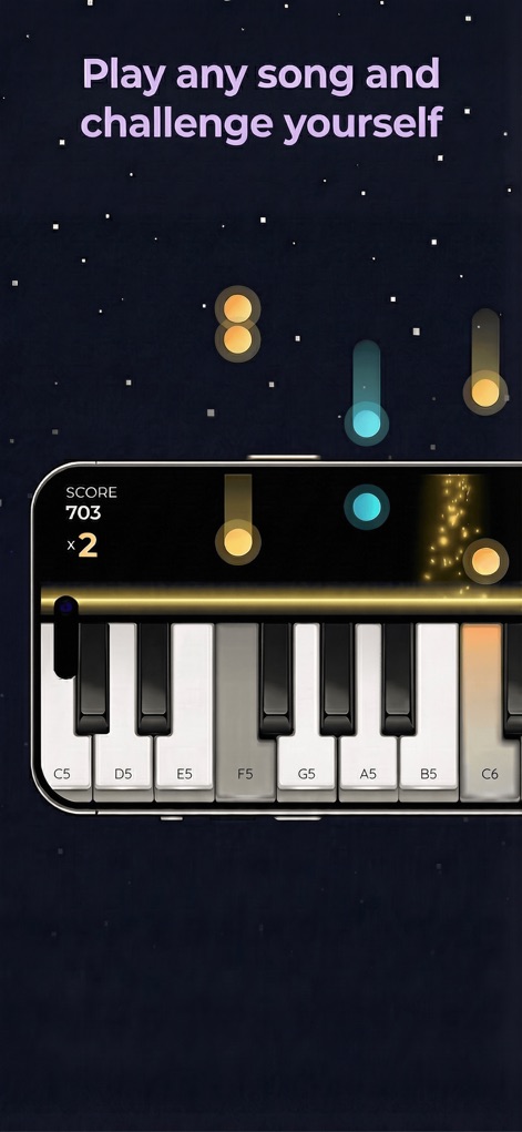 Piano - Keyboard Lesson & Game - Engaging Game Modes