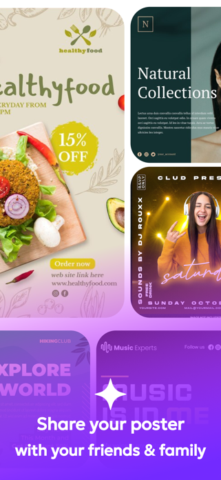 Poster Maker: Flyer Creator AI Screenshot 3 of 7