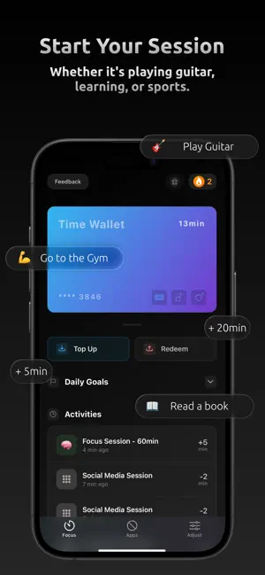 Time Wallet: Unrot Your Brain screenshot 4
