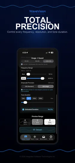 Screenshot von WaveVision auf dem iPhone 3