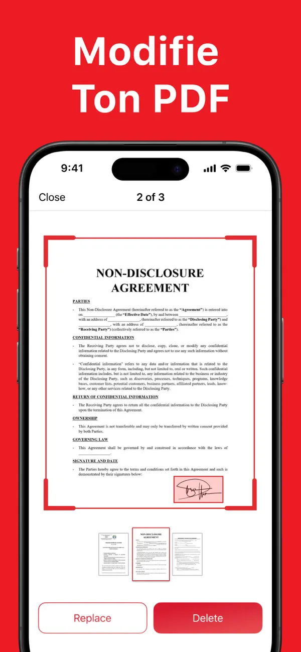 Screenshot #2 pour Convertir une Photo en PDF