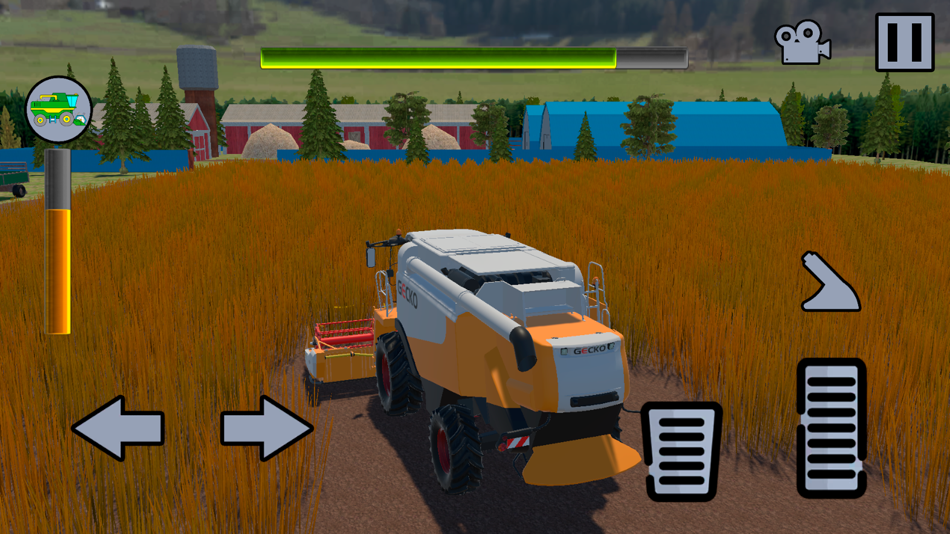 #2. Harvester Simulator (iOS) By: Anna Visaitova