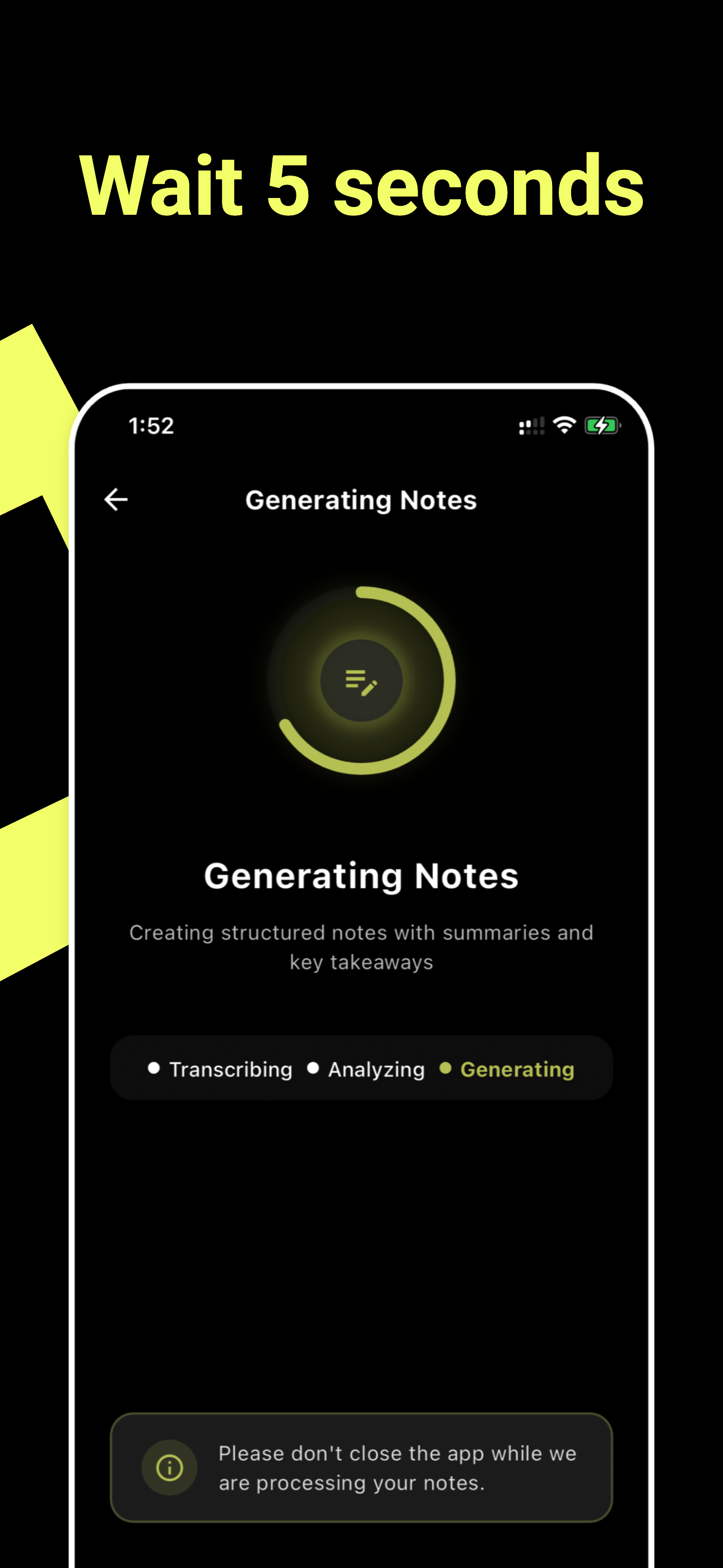 LectureNotes AI: Voice to Text