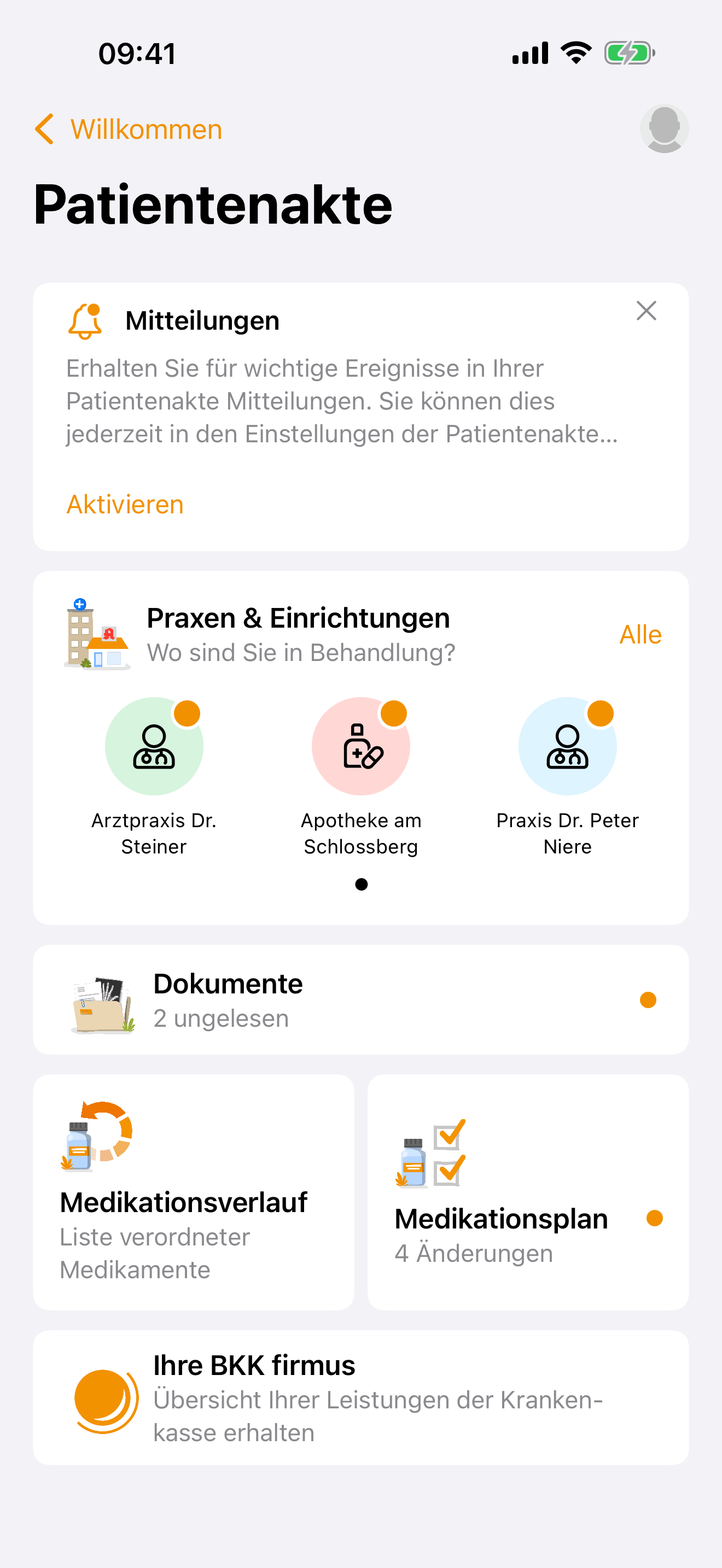 BKK firmus ePA screenshot 6