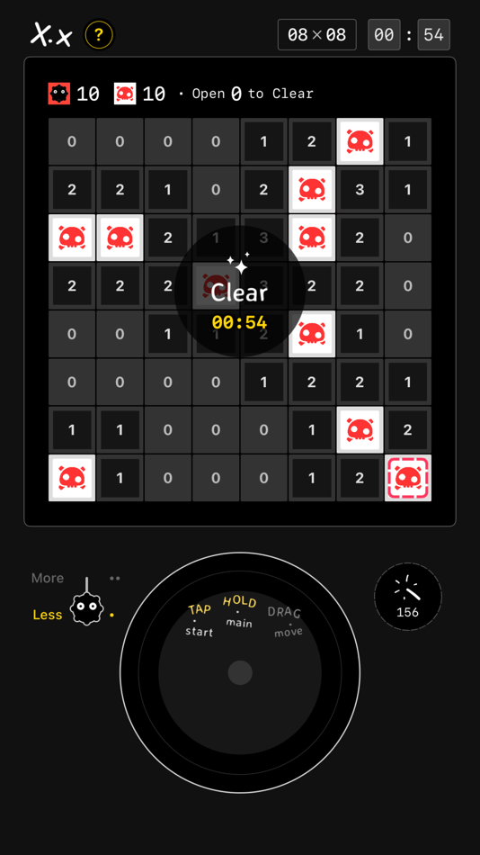 #2. MineSweeper X.x (iOS) 由: Suyoung Jang