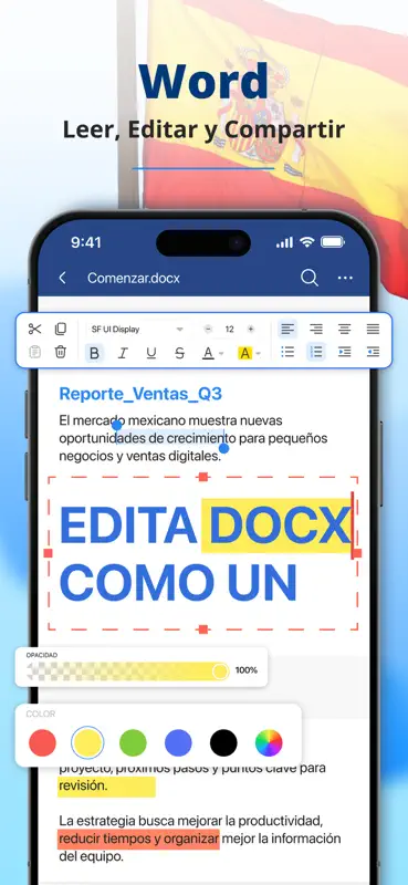 Word Office: Edit Docs, PPT screenshot 1 of 8