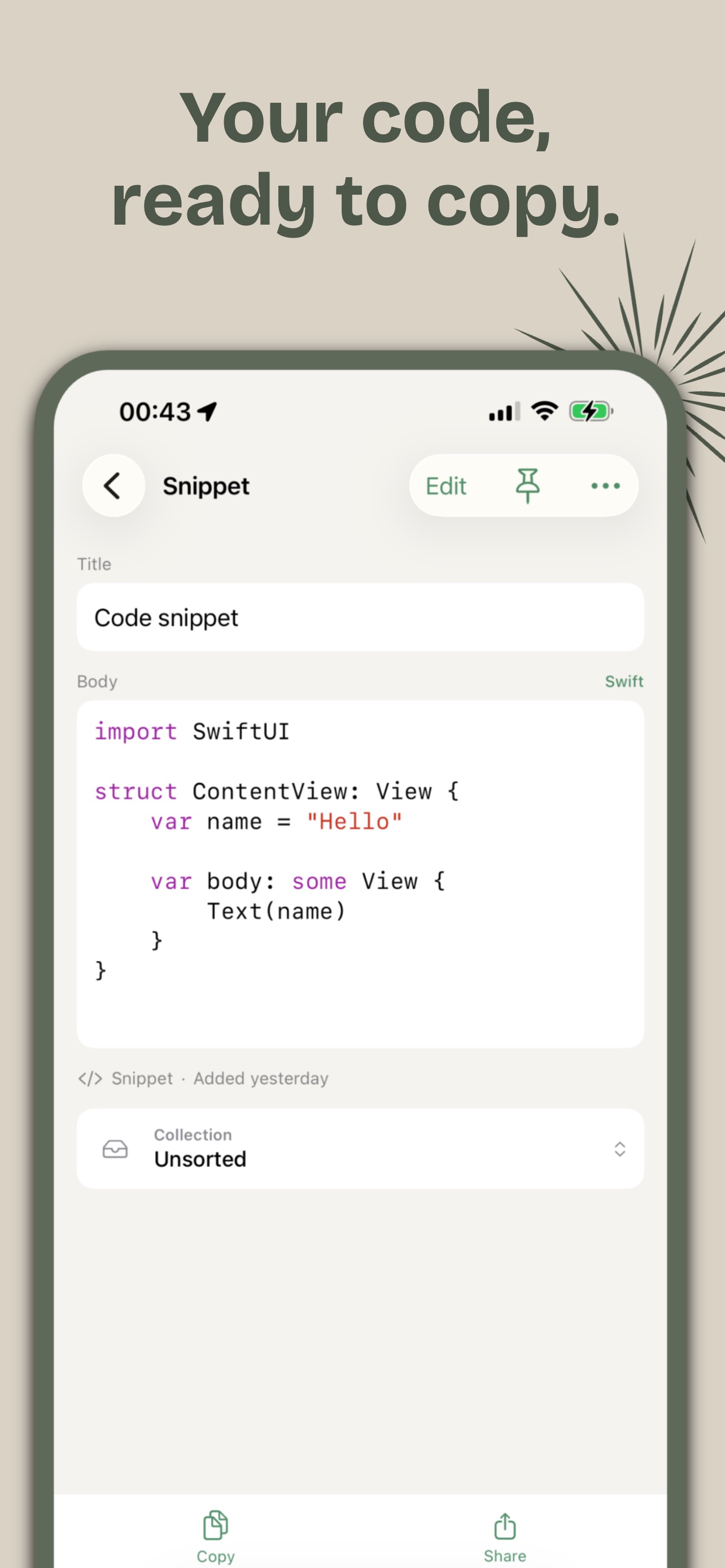 Screenshot 3 of Stash: Save & Reuse