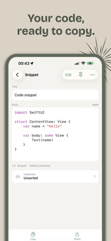 Stash: Save & Reuse Screenshot 3 of 6