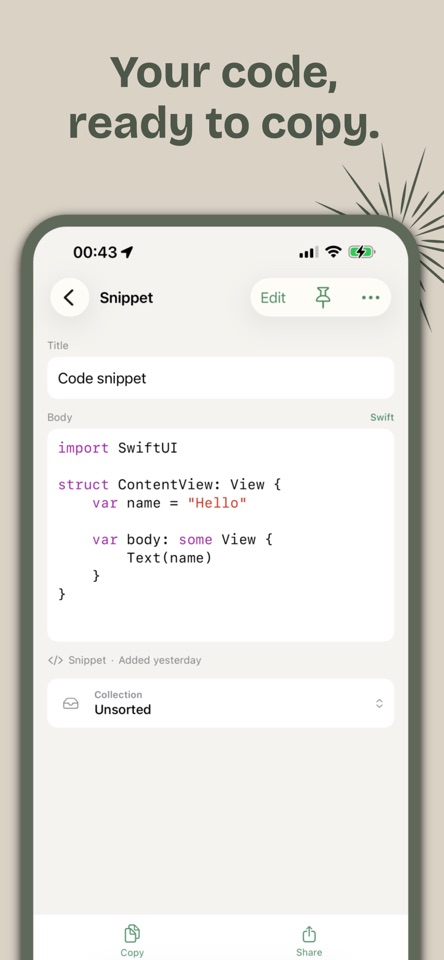 Stash: Save & Reuse screenshot 3