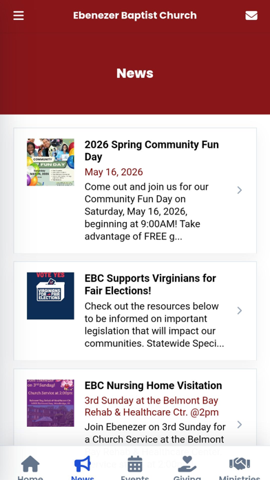 App screenshot