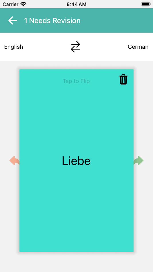 #7. Translation To Flashcard (iOS) 由: Zeeshaan Lakdawala