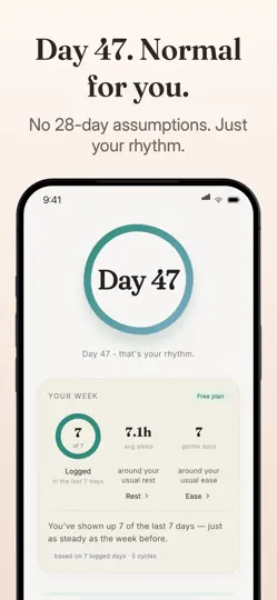 Screenshot von PMOS Vera: PCOS Tracker auf dem iPhone 2