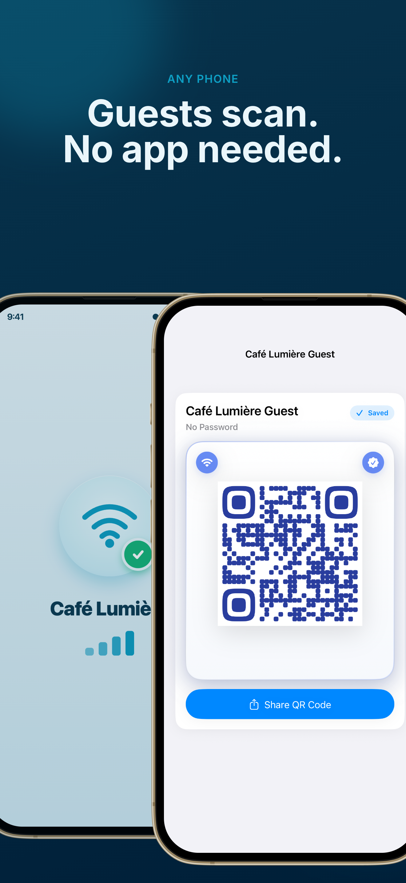 Wi-Fi QR: Code Maker screenshot 3