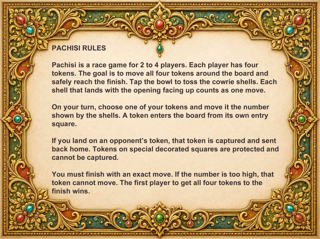 Screenshot 1 of Pachisi by Ventura
