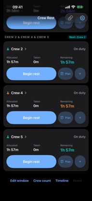 Crew Rest Planner screenshot 3