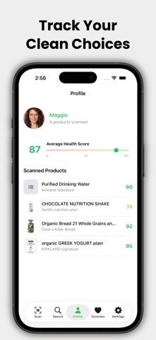 Healthy Food Checker iPhone screenshot