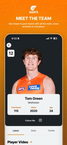 GIANTS Official App Screenshot 3 of 5