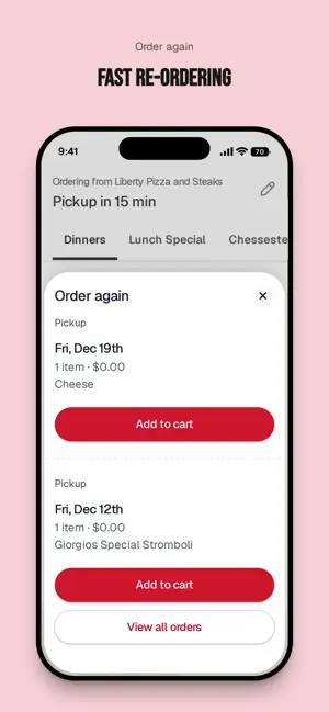 Liberty Pizza & Steaks screenshot 4