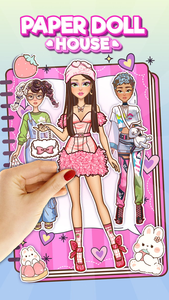 DIY Paper Doll Dress Up Dolls