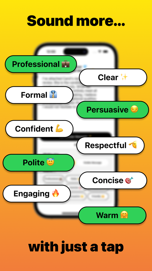 #2. AI Email Enhancer: Tone (iOS) Av: Ready Set Joy