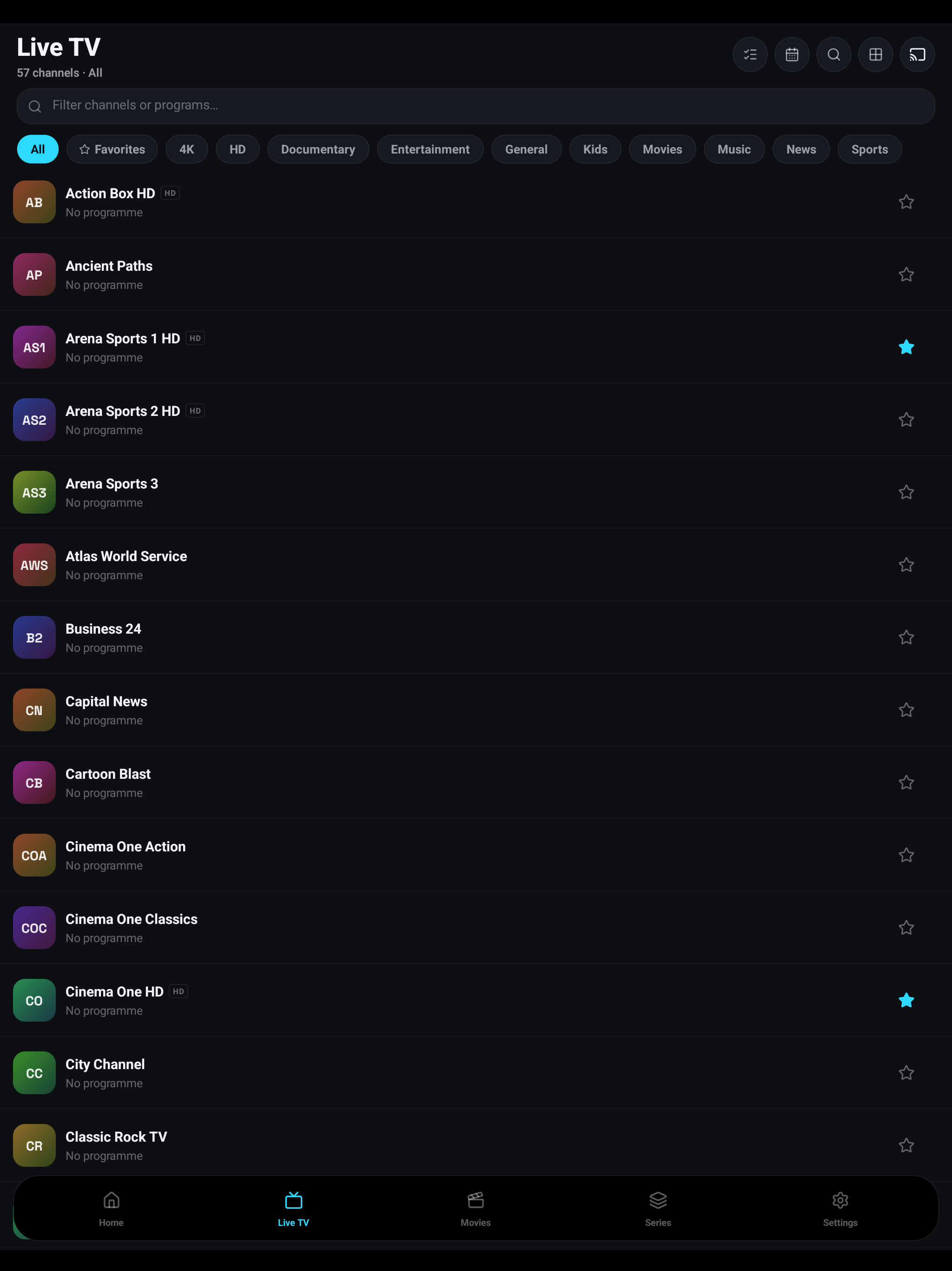 IPTV Deck: Player & TV Guide screenshot 7