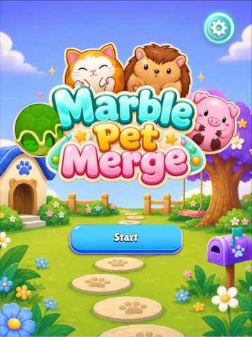 Marble Pet Merge iPad screenshot