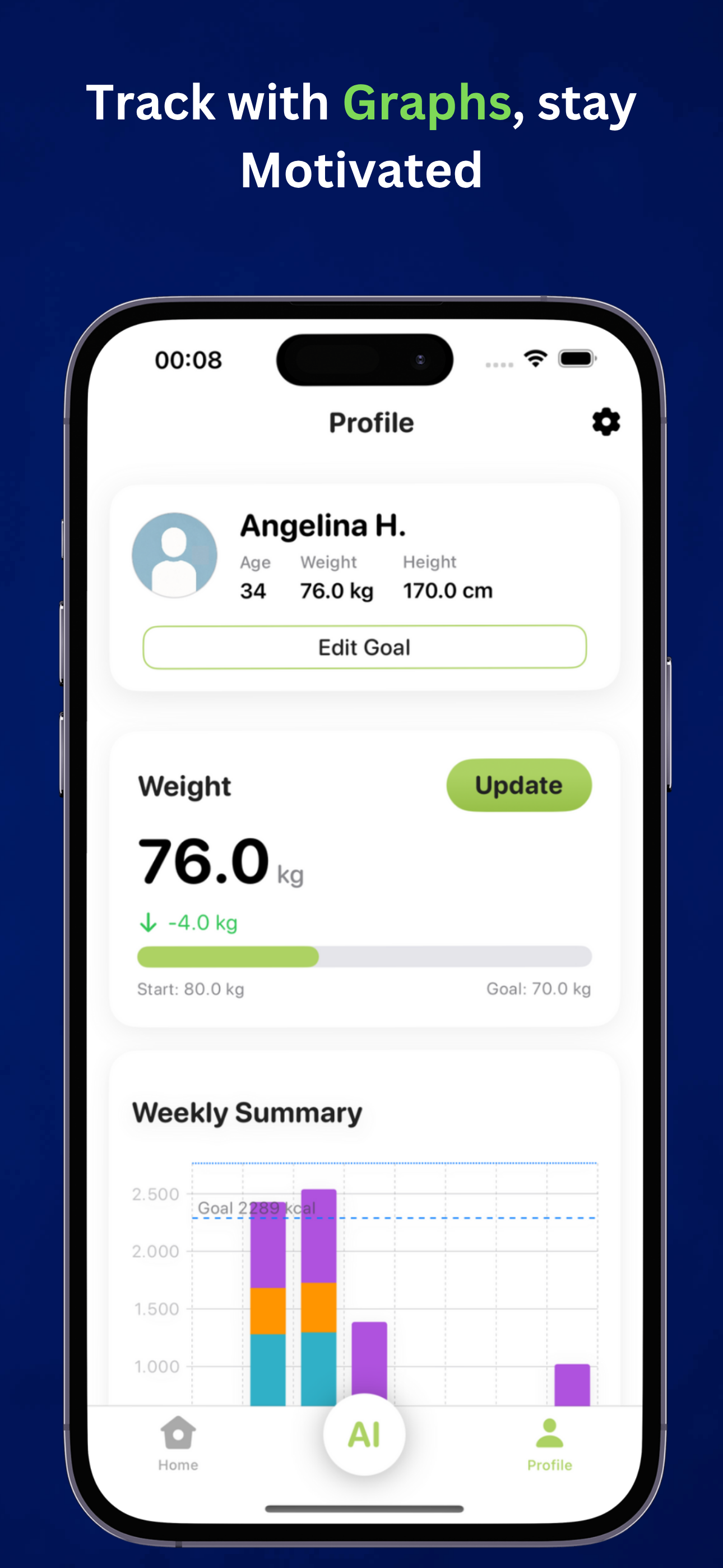 KCal - Calorie Tracker AI screenshot 5