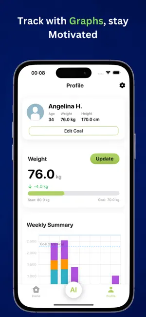 KCal - Calorie Tracker AI screenshot 4