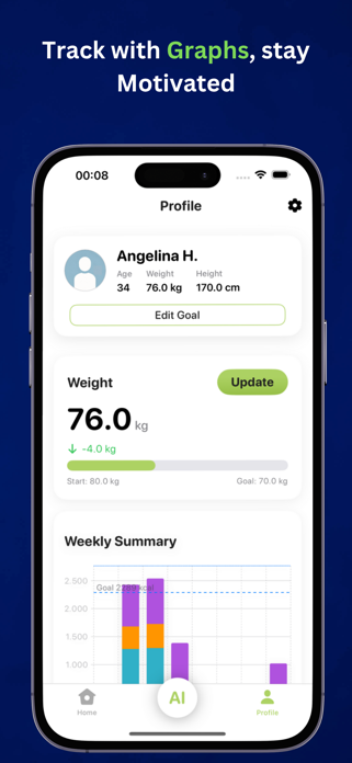 KCal - Calorie Tracker AI Screenshot 4 of 6