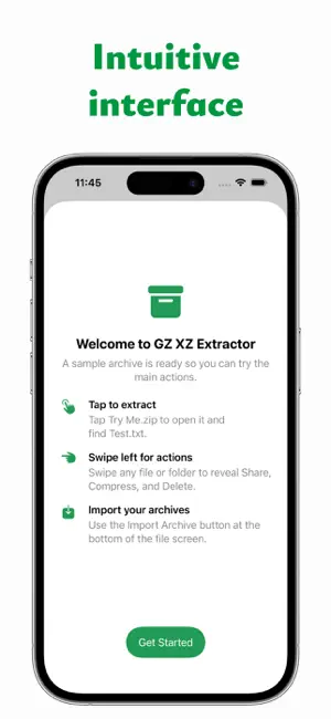 TAR GZ & XZ Extract screenshot 2