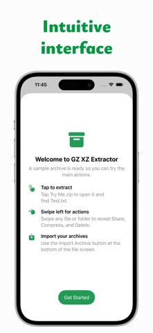 TAR GZ & XZ Extract Screenshot 2 of 4