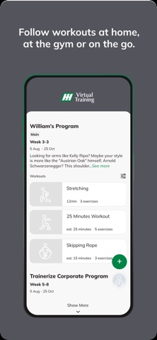 HH Virtual Training screenshot