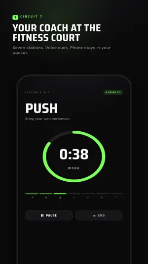 Circuit 7: Fitness Court Coach screenshot 1