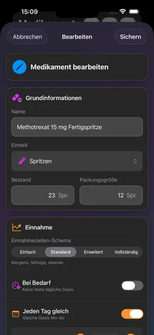 MediVorrat screenshot 4