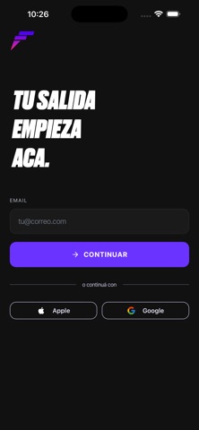FlashPass: eventos en vivo iPhone screenshot 2