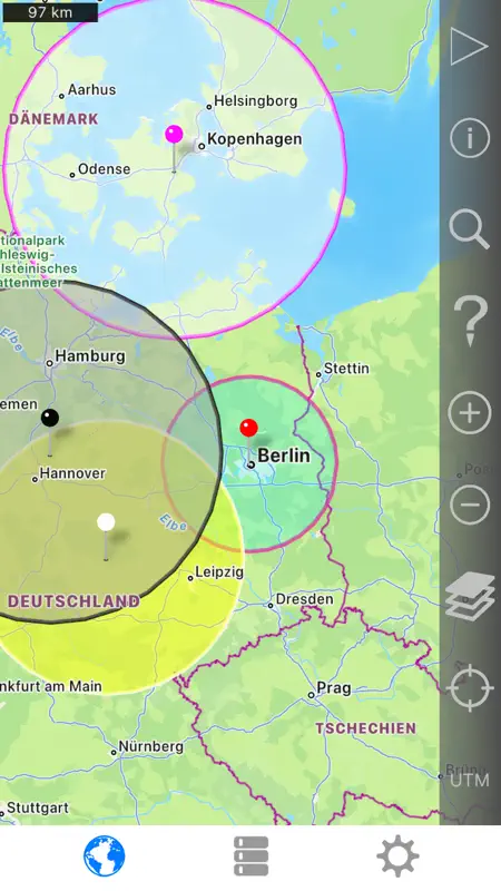 Radius auf Karte zeichnen + screenshot 1 of 6