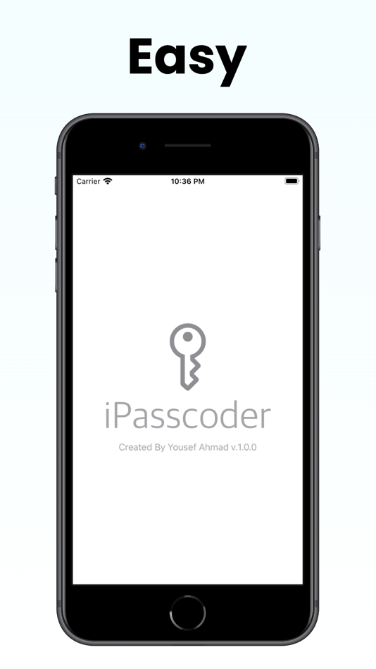 #1. iPasscoder (iOS) 由: Youssef Keram