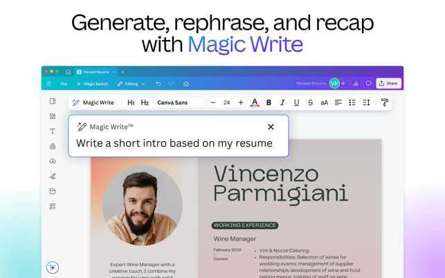 ‎Canva: Design, Photo & Video Screenshot