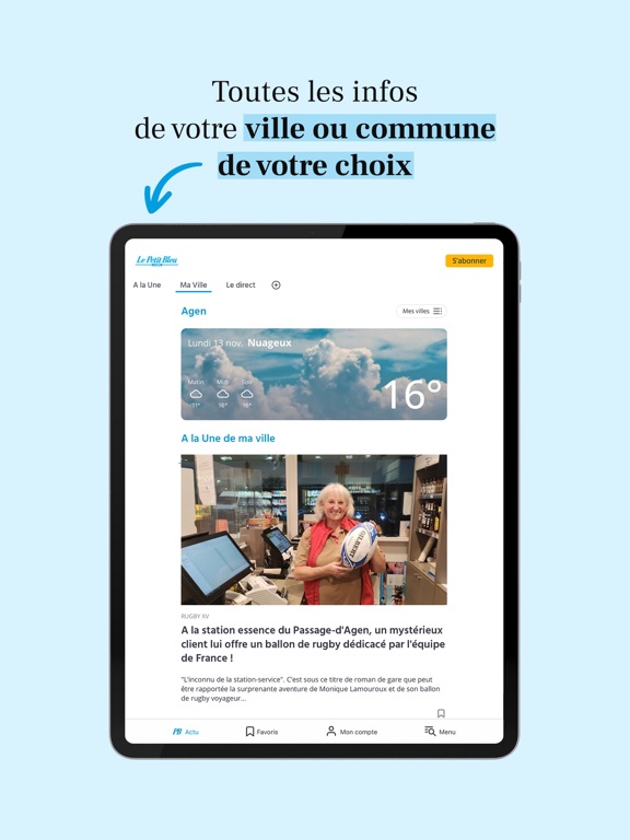 Screenshot #6 pour Le Petit Bleu d'Agen - Actus