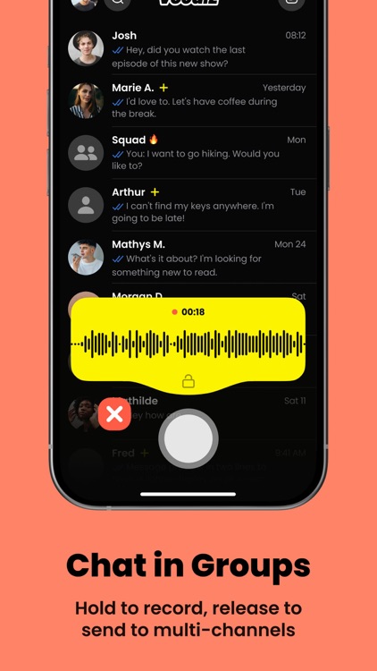 Vocalz: AI Voice Messenger
