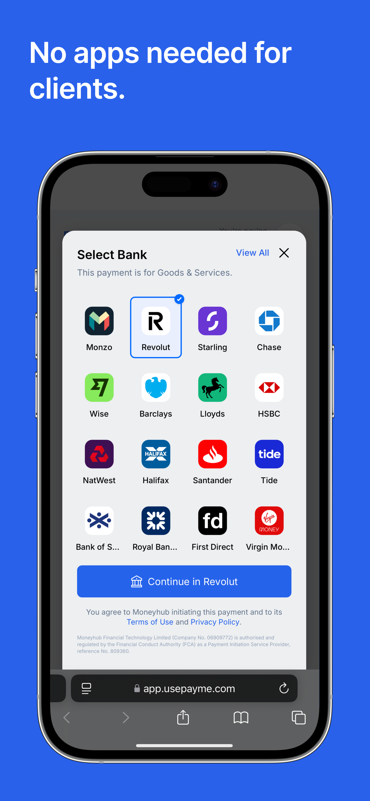 Payme: Instant Bank Transfer