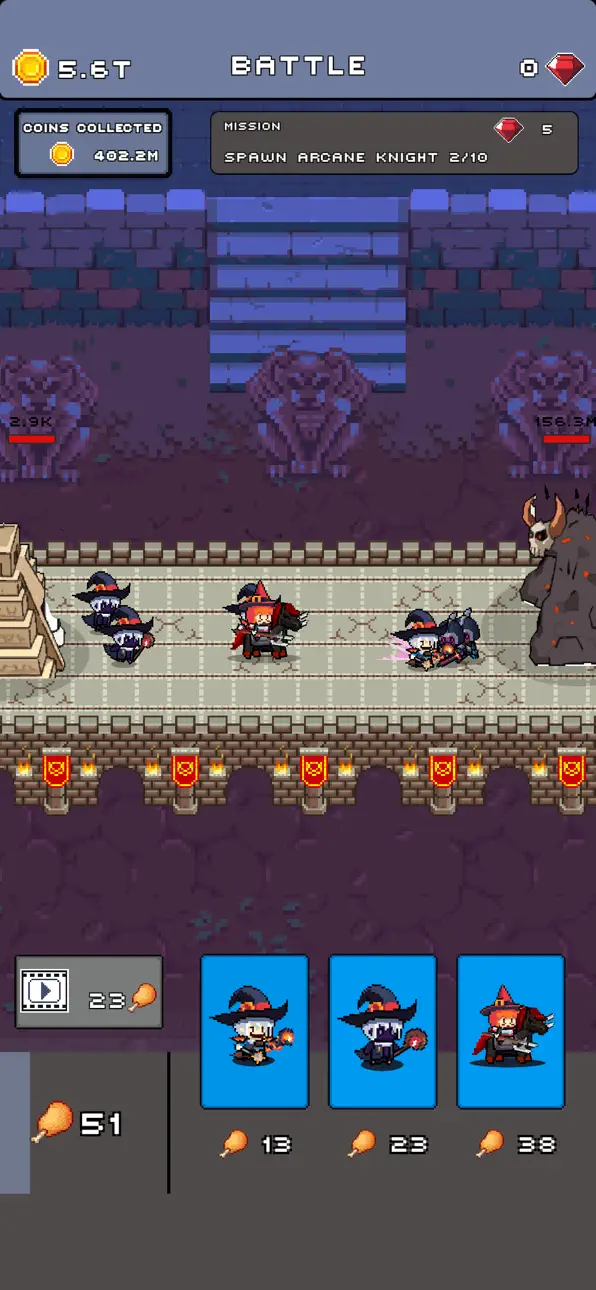 Warrior Master! iOS Mod IPA screenshot 3 - iOS game interface