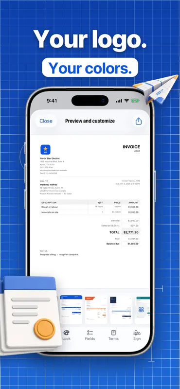 VanReceipts: Invoice & Receipt screenshot 8 of 10