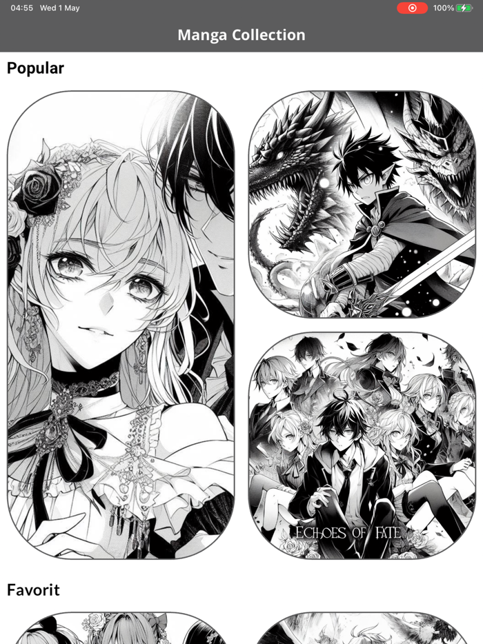 Manga Reader Collections