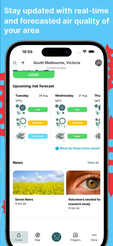 Perth Pollen Count screenshot 9 of 10